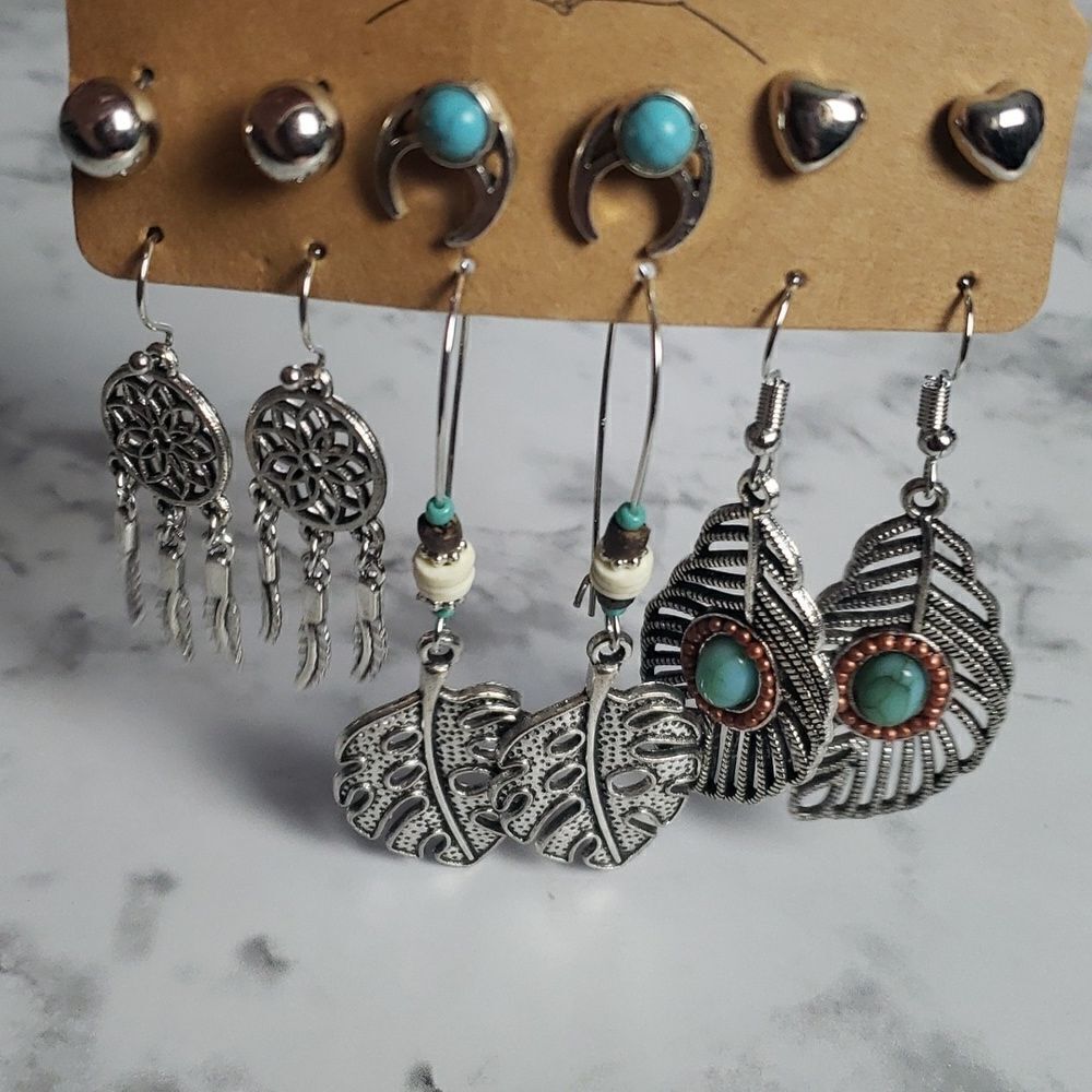Western Style Earring Set